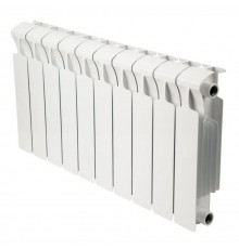 Радиатор биметаллический монолитный Rifar Monolit 350 10 секций, боковое подключение