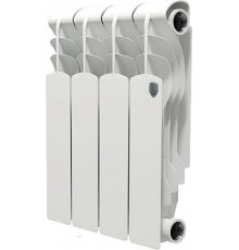 Радиатор биметаллический секционный Royal Thermo Revolution Bimetall 350 4 секции, боковое подключение