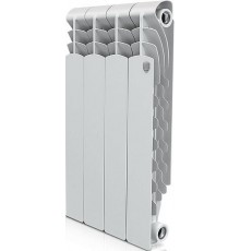 Радиатор алюминиевый секционный Royal Thermo Revolution 500 4 секции, боковое подключение, белый