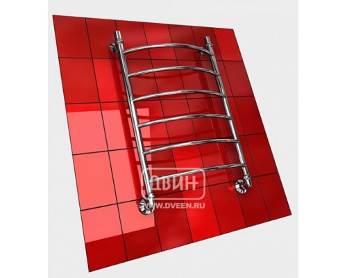 Полотенцесушитель водяной R 80/50 1"-1/2", полированный Двин
