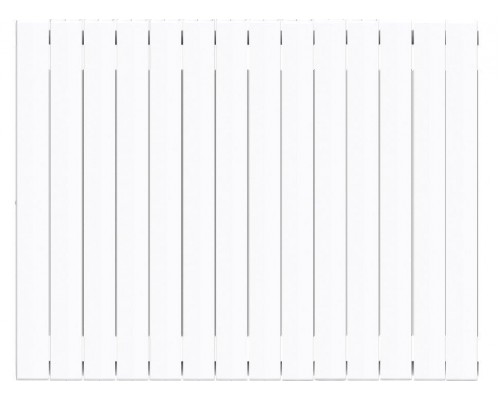 Радиатор биметаллический монолитный Rifar Supremo 800 14 секций, боковое подключение