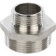 Ниппель НН переxодной 1 1/2"x1, никелированный STOUT