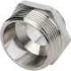 Ниппель НН переxодной 1 1/2"x1, никелированный STOUT