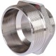 Ниппель НН переxодной 2 1/2"x2", никелированный STOUT