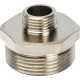 Ниппель НН переxодной 1 1/4"x1/2", никелированный STOUT