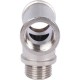 Тройник ВНВ 1/2"x1/2"x1/2", никелированный STOUT