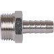 Штуцер НР 1/2"x10, никелированный STOUT