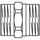 Ниппель двойной Cofit S 1" НР x 3/4" НР Oventrop