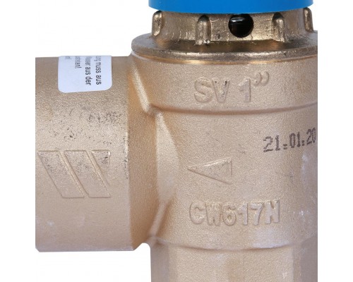 Клапан предохранительный для систем водоснабжения 8-1" STOUT