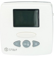 Термостат комнатный электронный WFHT-LCD с выносным датчиком STOUT