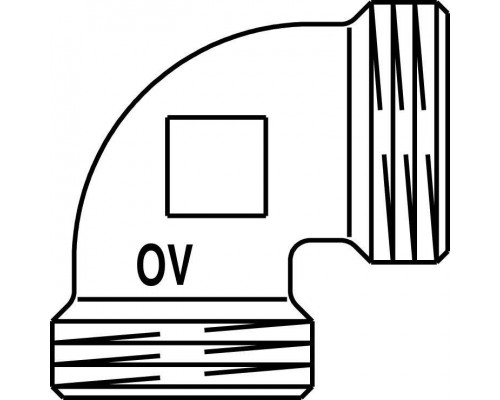 Угольник Cofit S 90° 3/4" НР Oventrop