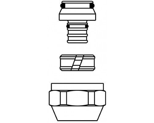 Резьбозажимное соединение Cofit S 16 x 3/4" Oventrop