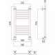 Полотенцесушитель водяной БОГЕМА+ прямая 600х300 Сунержа