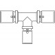 Тройник прессовый с уменьшенным отводом Cofit Р 26x16x26 Oventrop