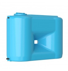 Бак для воды Combi W-1100 BW с поплавком, сине-белый Акватек