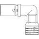 Угольник-переход прессовый Cofit P 16 x 1/2 НР Oventop