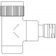 Термостатический вентиль серии "Е" 1/2" угловой, белый Oventrop