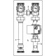 Система обвязки котла Regumat S-180 DN 32 без насоса Oventrop