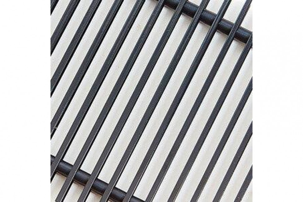 Решетка для конвектора алюминиевая 150-1200, черная TechnoWarm