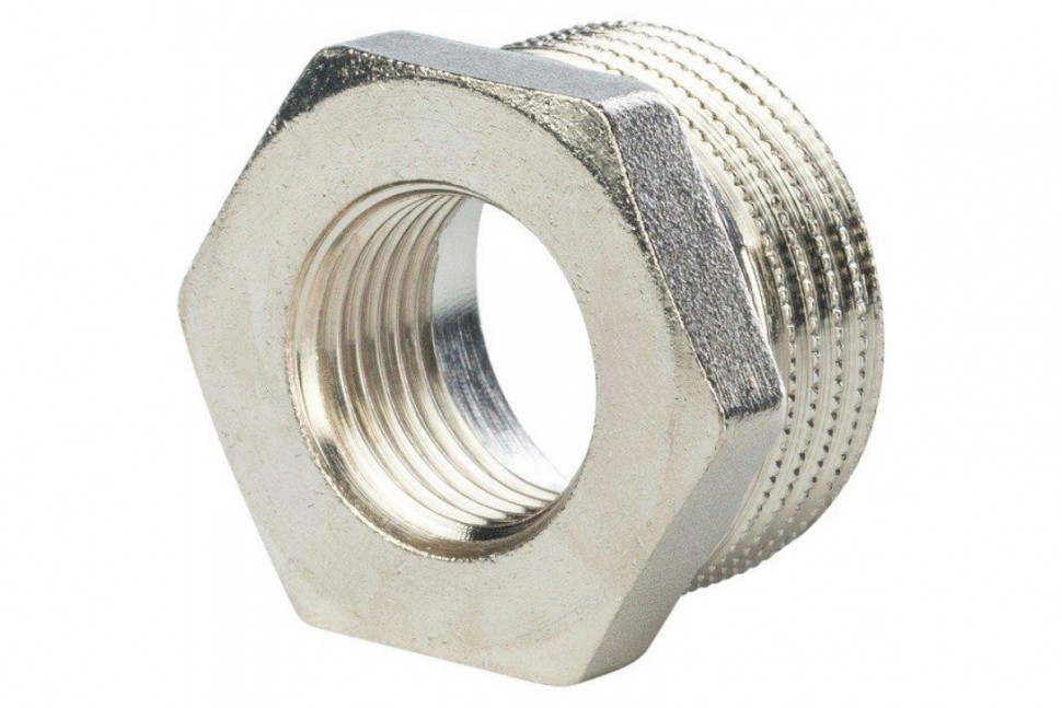Футорка 2"x3/4", никелированная STOUT