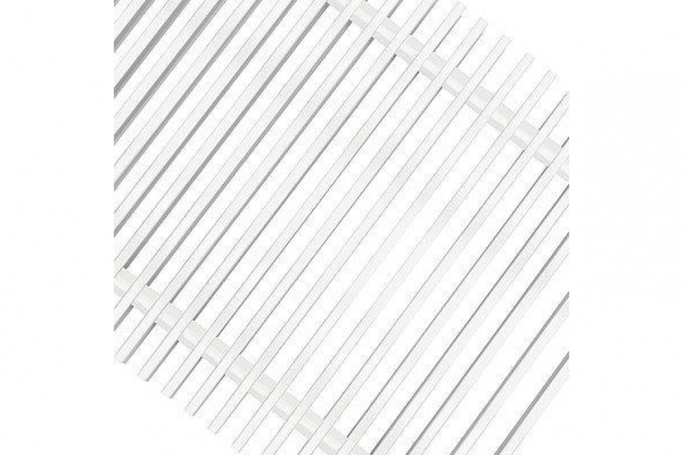 Решетка для конвектора алюминиевая 150-1400, белая TechnoWarm