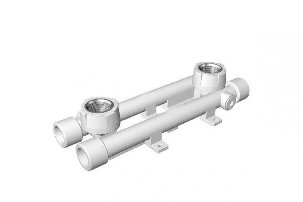 Комплект настенный с внутренней резьбой 20х1/2", белый SPK