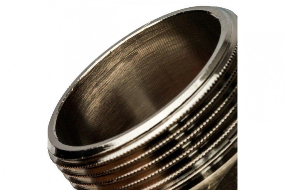 Ниппель НН переxодной 1 1/2"x1 1/4", никелированный STOUT