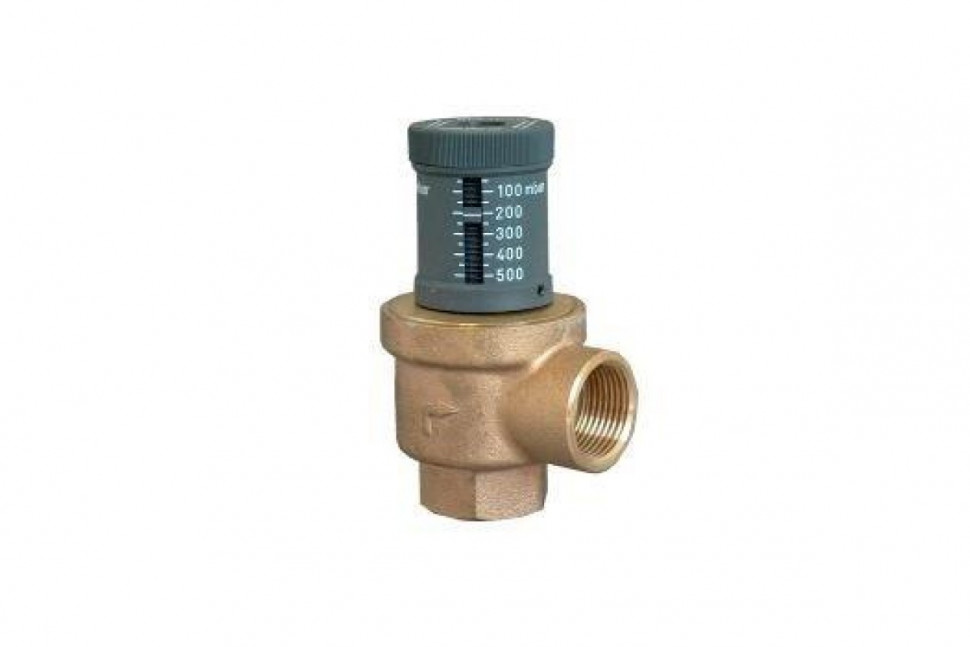 Перепускной клапан Ду 32, 1 1/4" ВР, PN 10 со шкалой настройки Oventrop