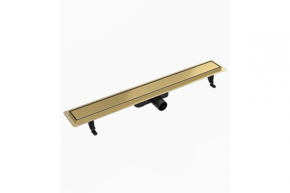 Душевой лоток Daveti Premium GOLD METAL 70 см