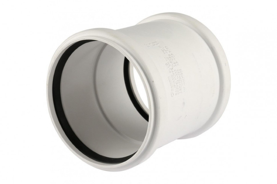 Муфта канализационная двухраструбная Raupiano Plus 110 REHAU