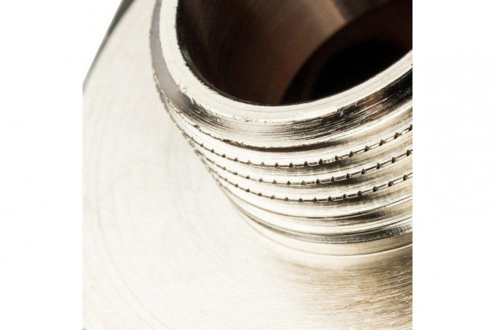 Ниппель НН переxодной 1 1/2"x3/4, никелированный STOUT