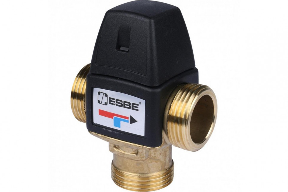 Клапан термостатический смесительный VTA322 20-43°C НР 1", KVS 1,6 Esbe