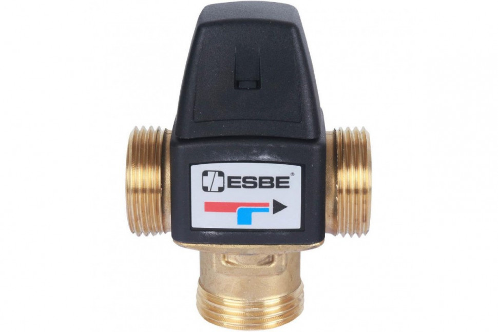 Клапан термостатический смесительный VTA322 35-60°C НР 1", KVS 1,6 Esbe