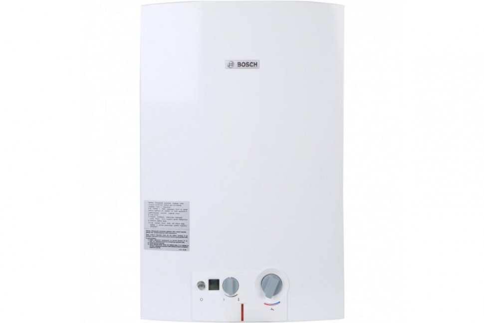 Водонагреватель газовый проточный Therm 6000 O WRD 15-2 G с автоматическим розжигом Hydropower Bosch
