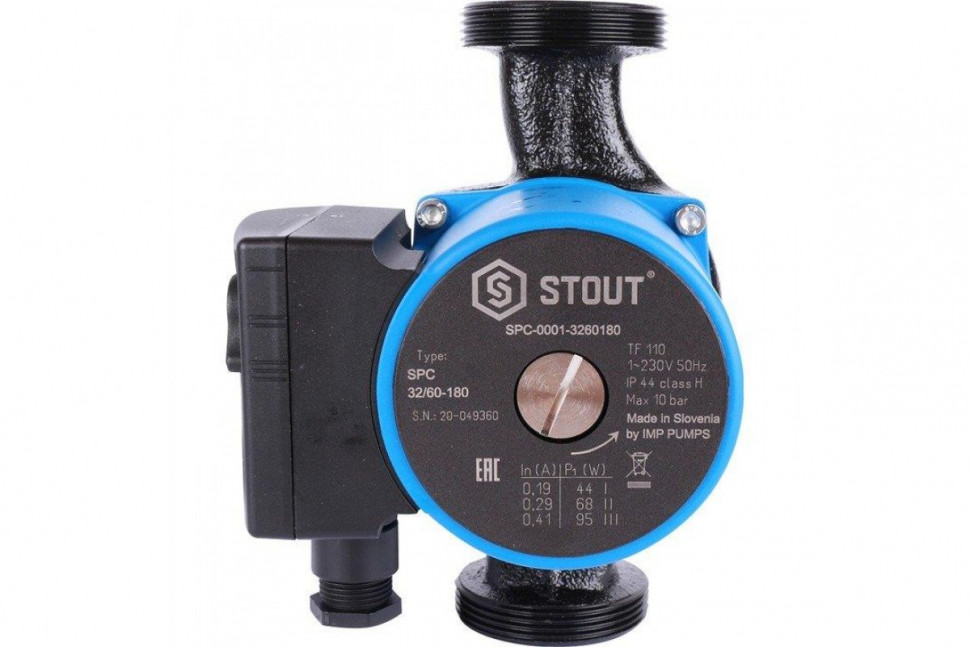 Насос циркуляционный 32/60-180 STOUT