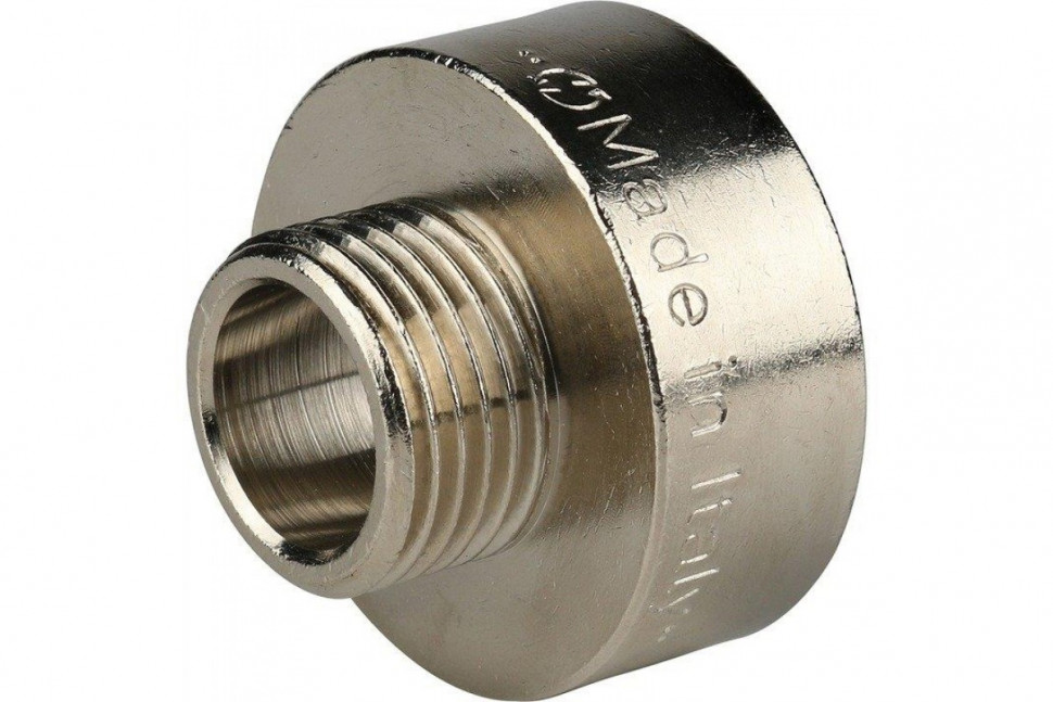 Переxодник ВН 1"x1/2, никелированный STOUT