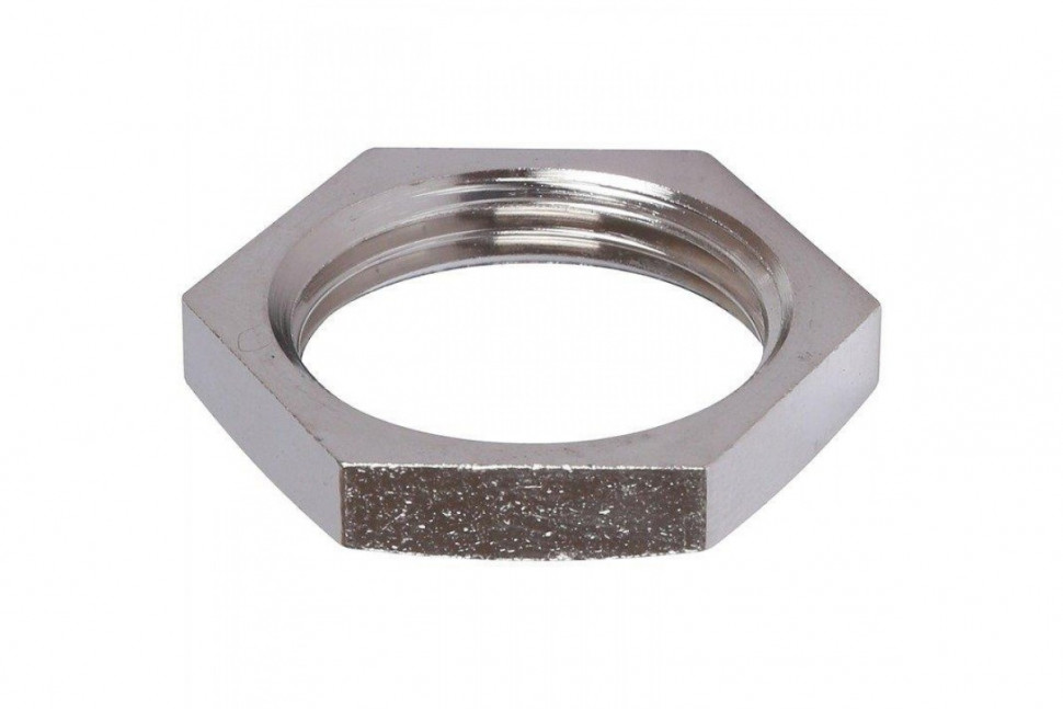 Контргайка 3/4", никелированная STOUT