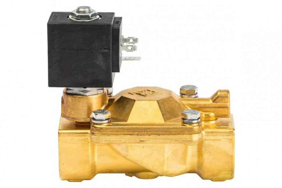 Клапан соленоидный для систем водоснабжения 3/4", нормально открытый Watts