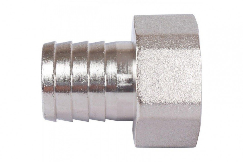 Штуцер ВР 1"x25, никелированный STOUT