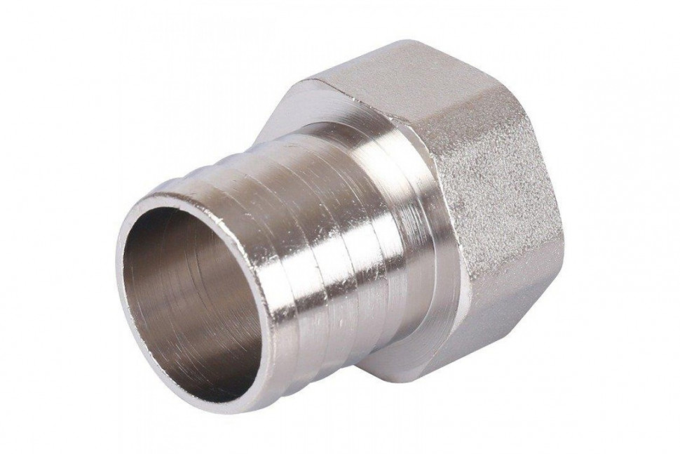 Штуцер ВР 1"x30, никелированный STOUT