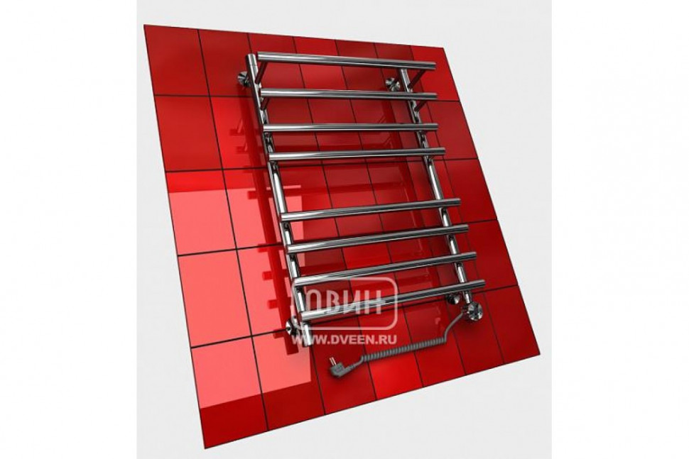 Полотенцесушитель электрический F primo 60/50 1"-3/4"-1/2" , полированный Двин