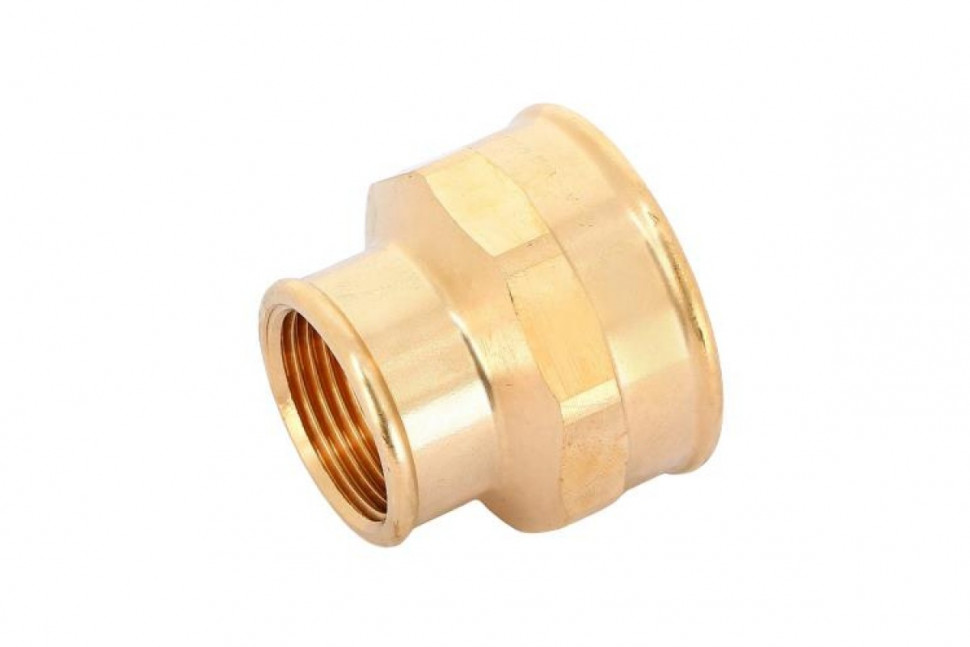 Муфта переxодная ВВ 1 1/2"х1", бронза Viega