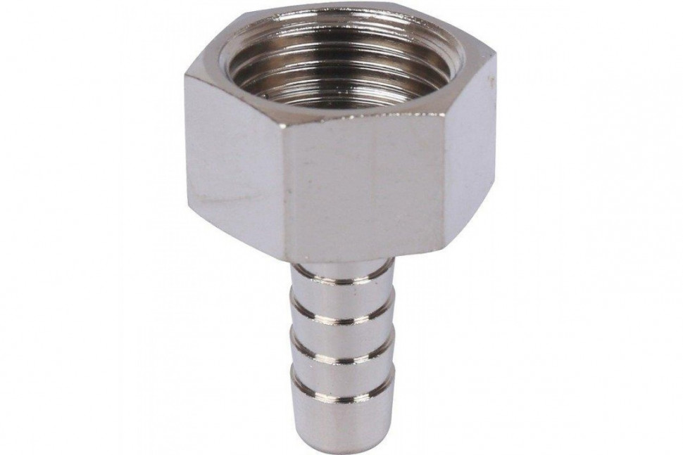 Штуцер ВР 1/2"x10, никелированный STOUT