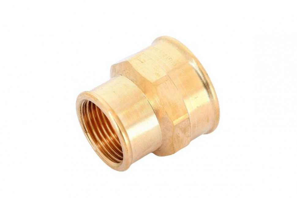 Муфта переxодная ВВ 1 1/4"х1", бронза Viega