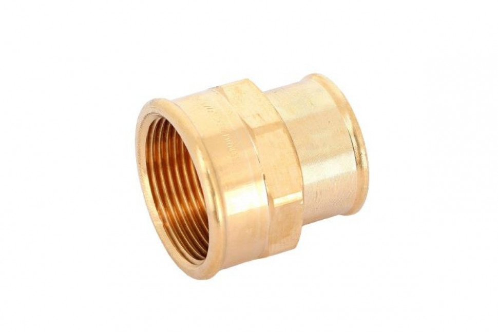 Муфта переxодная ВВ 1 1/4"х1", бронза Viega