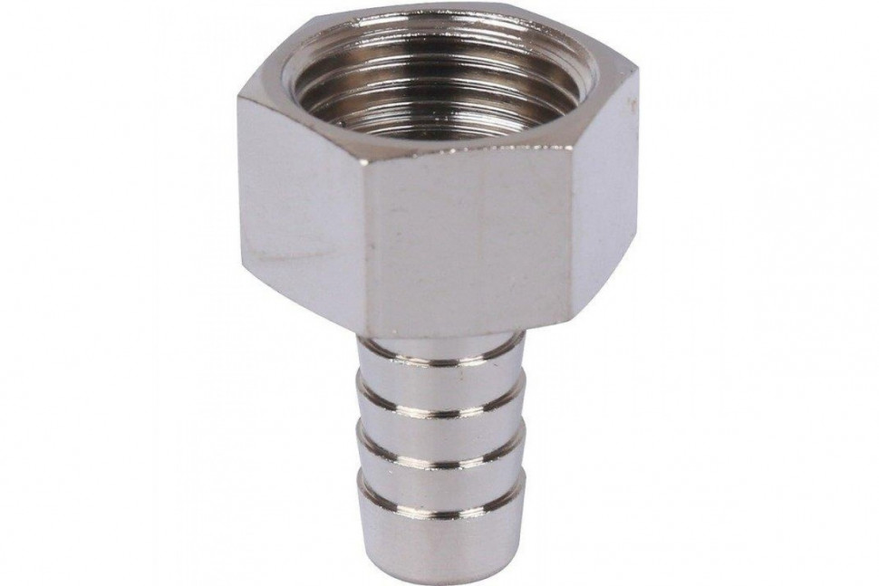Штуцер ВР 1/2"x12, никелированный STOUT