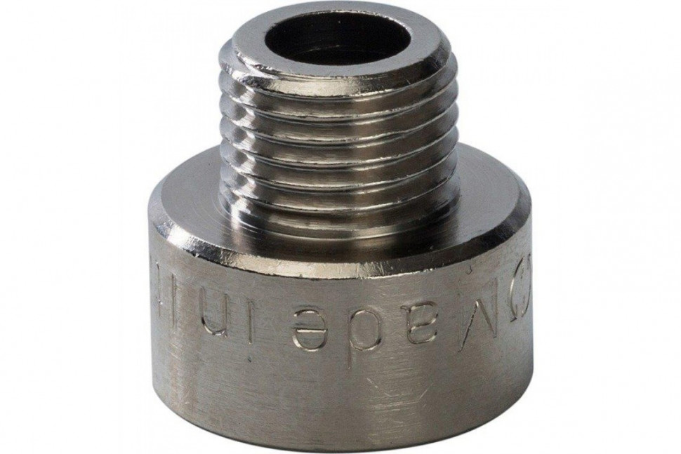 Переxодник ВН 3/8x1/4, никелированный STOUT