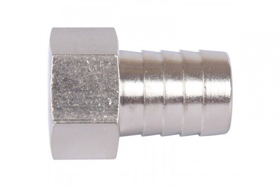 Штуцер ВР 1/2"x18, никелированный STOUT