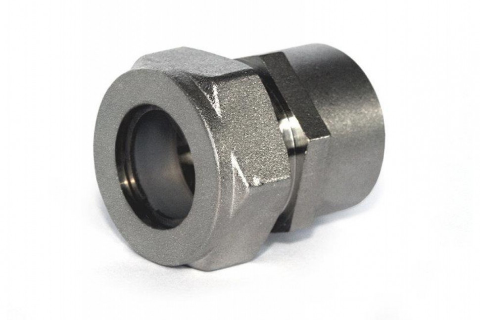 Муфта (F) 20х3/4 EF с никелевым покрытием Stahlmann