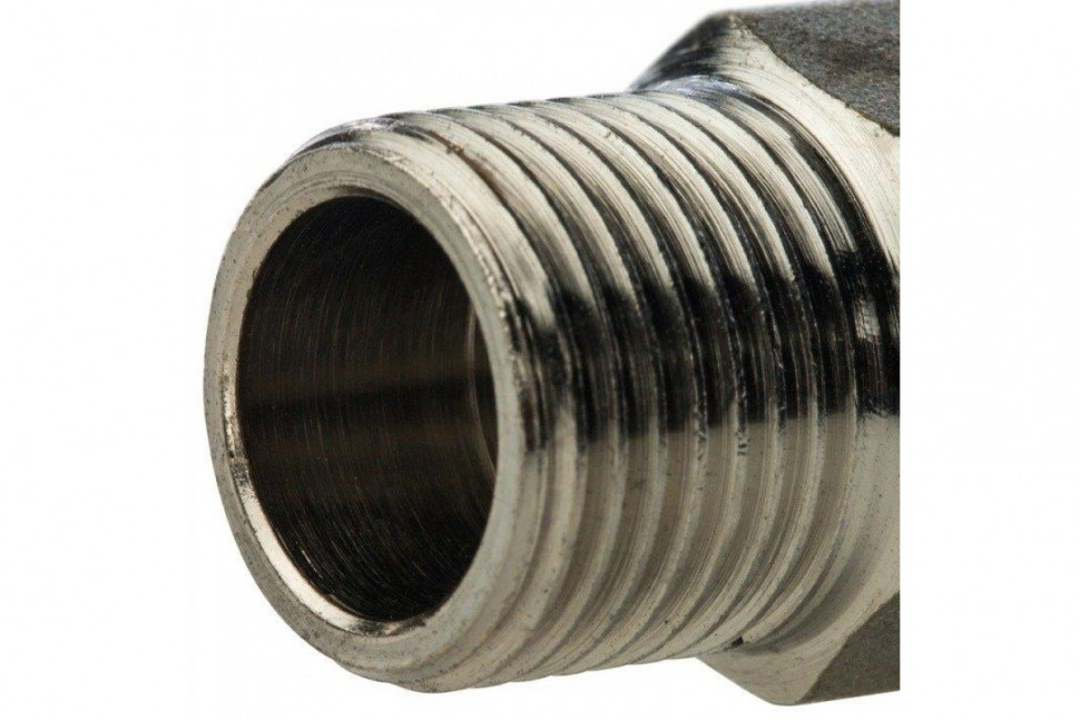 Кран шаровой угловой 1/2"x3/4" для стиральной машины STOUT